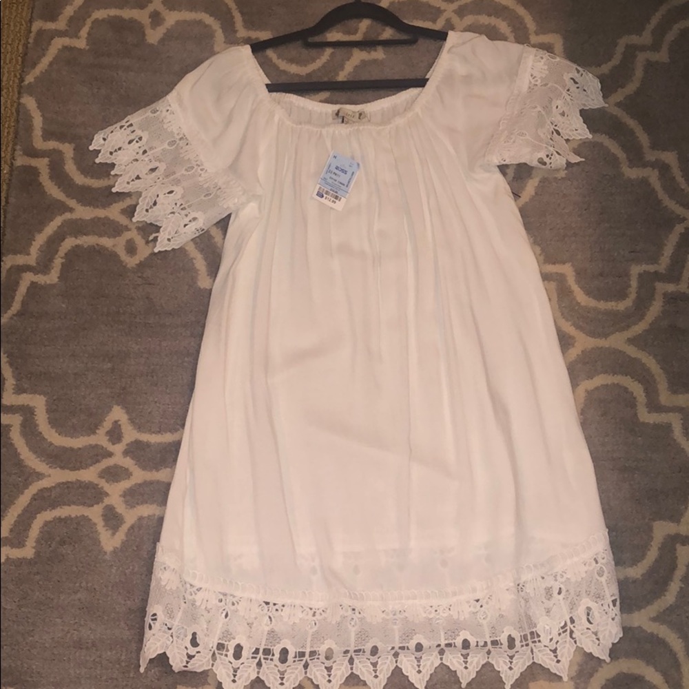 White summer dress